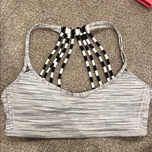 lululemon athletica Strappy Gray Bra